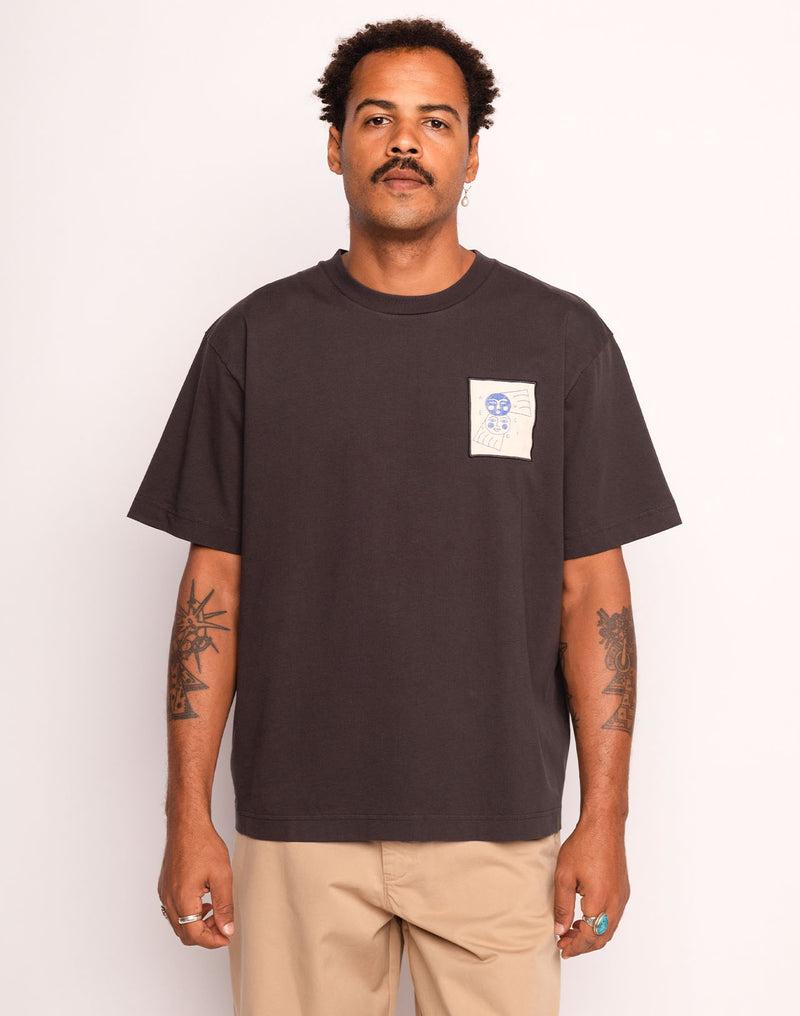 OLOW Avec Toi T-Shirt in Schwarz – Herren Vorderansicht